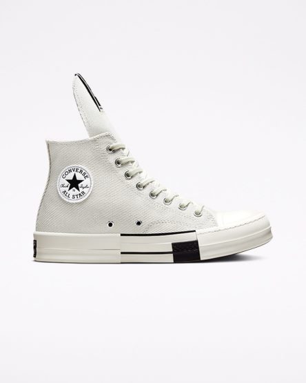 Zapatillas Altas Converse x DRKSHDW DRKSTAR Chuck 70 Mujer Blancas Negras | PE PEW8L7